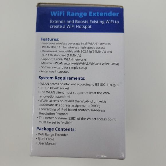 Signaltech Wifi Range Extender Internet Signal Booster Wifi Hotspot NEW - Picture 4 of 7